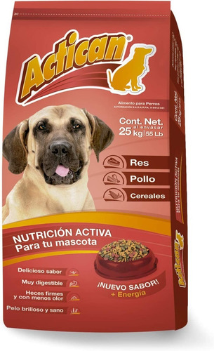 Acti Can Croquetas Perro Adulto 25kg 