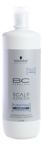 Shampoo Pelo Graso Scalp Genesis Purifying Schwarzkopf 1l