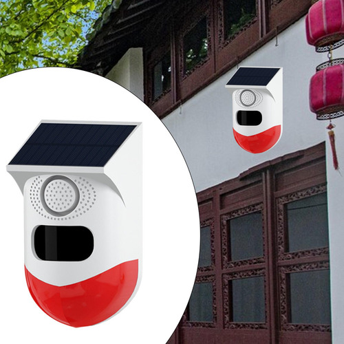 Sensor Infravermelho A Energia Solar Kit Alarme Intelbras