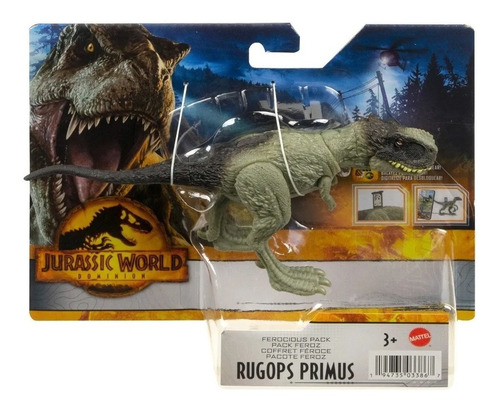 Jurassic World Figura Rugops Primus Rugido Feroz