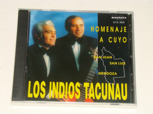 Los Indios Tacunau Homenaje A Cuyo Cd Nuevo / Kktus