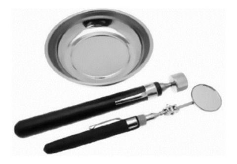 Iman Telescopico + Plato Imantado + Espejo Taller Kushiro