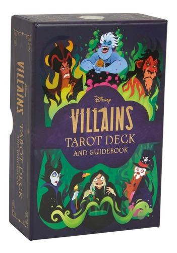 Tarot  Villains Deck And Guidebook Disney - Original