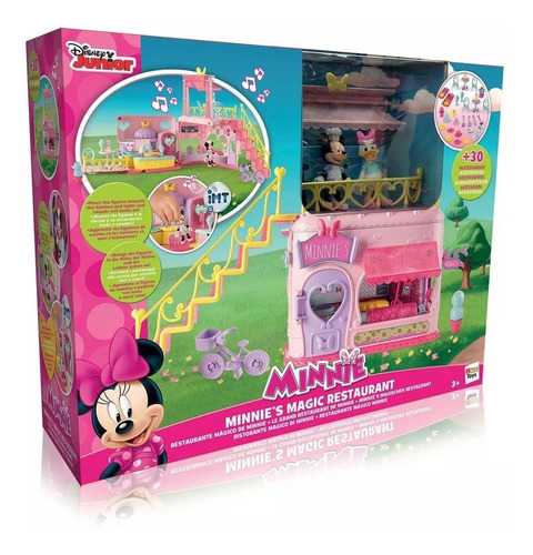 Minnie's Magic Restaurant Con Luz Y Sonido Set Original 