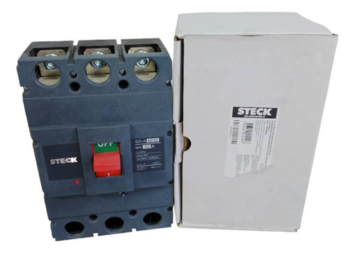 Breaker Industrial Trifasico 3x630 Amp Caja Moldeada Steck