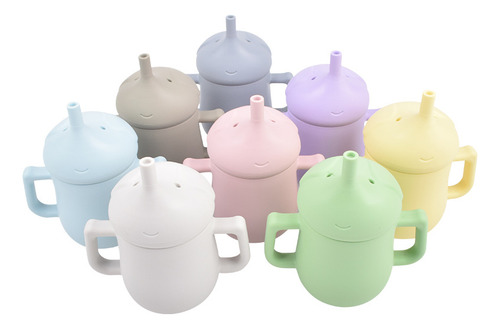 Taza De Chupete De Silicona For Niños, Resistente A Caídas