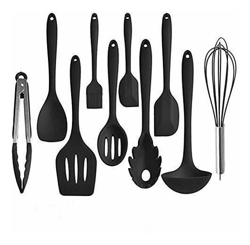 Juegos De Utensilios - 10pcs Kitchen Utensil Set,silicone He