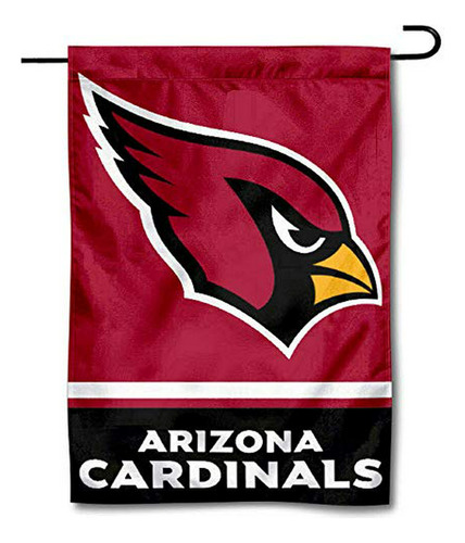 Wincraft Arizona Cardinals Doble Cara De La Bandera Del Jard