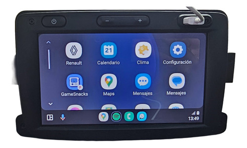 Pantalla Original Renault Con Android Auto Y Apple Carplay Negro