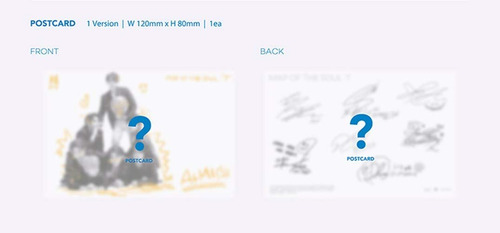 K-pop Bts Map Of The Soul 7 Version 2 Albumgift-extra