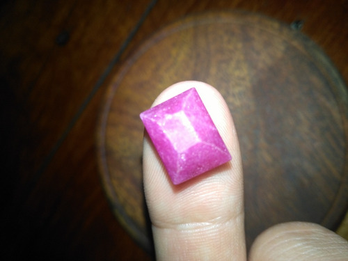 Bixbita Berilio Rojo- Corte Esmeralda - Certificado - 6.60ct