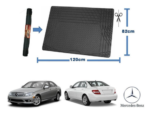 Tapete Cajuela Universal Ligero Mercedes C200 2007 A 2014