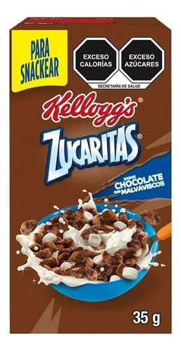 Cereal  Zucaritas Chocolate Malvavisco 10pcs De 30gr C/u