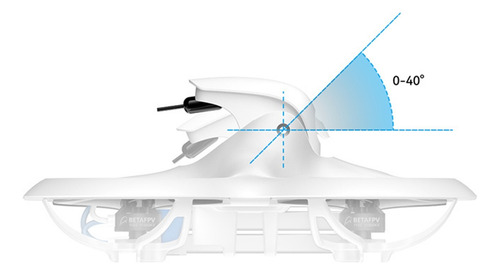 Cetus X Dron Transmisor De Radio Vr03, Lentes Fpv Cámara