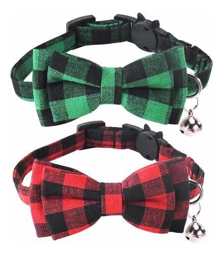  Cat Collar With Bow Tie And Bell Adorable Collar With ...