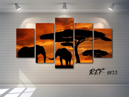 Imagen 3 de 10 de Cuadros Decorativos Modernos Para Sala Y Comedor