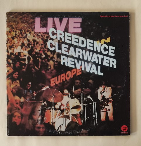 Vinilo- Creedence Clearwater Revival, Live In Europe- Mundop