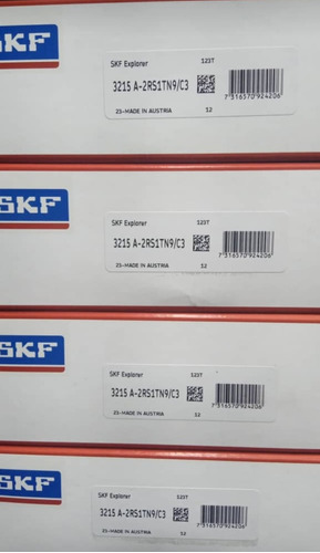 Rodamientos 3215 A-2rs Marca Skf 