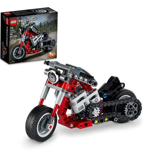 Kit De Construcción Lego Technic 42132 , Motocicleta, 163pzs