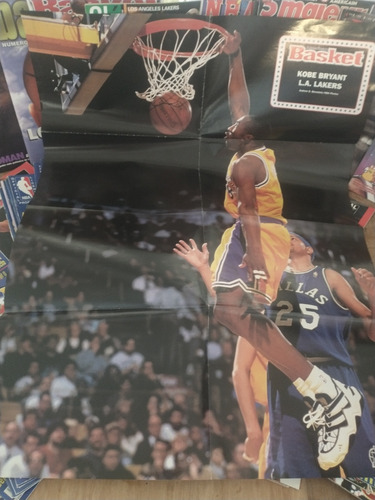Revista Oficial Nba, Nba Basket, Posters Y Más - Lote De 51 (Usado)