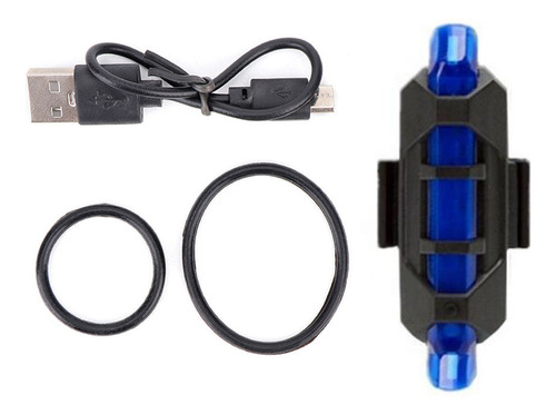 Luz Trasera Recargable Por Usb For Conducción Nocturna