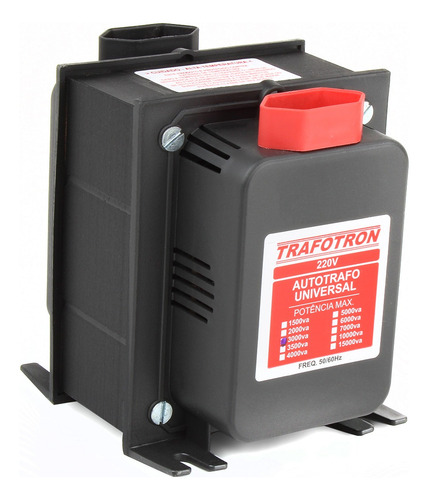 Transformador 3000va Ar Condicionado Até 9000 Btus Com Alça