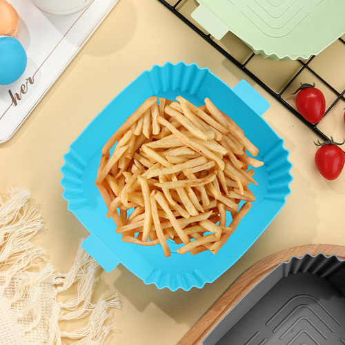 (gy) Air Fryer Paper Cesta Antiadherente De Silicona
