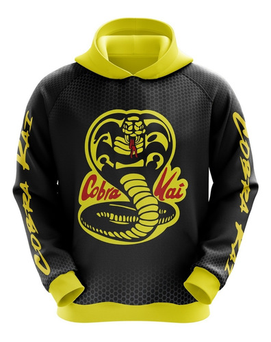 Sudadera Sublimada Cobra Kai Invierno Infantil