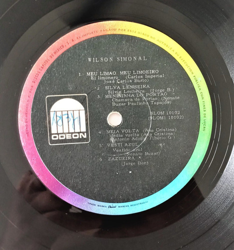 Wilson Simonal Lp Pais Tropical Samba Bossa Nova Brasil (Usado)
