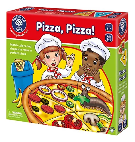 Juego De Pizza Y Pizza Orchard Toys Moose Games Match Colors