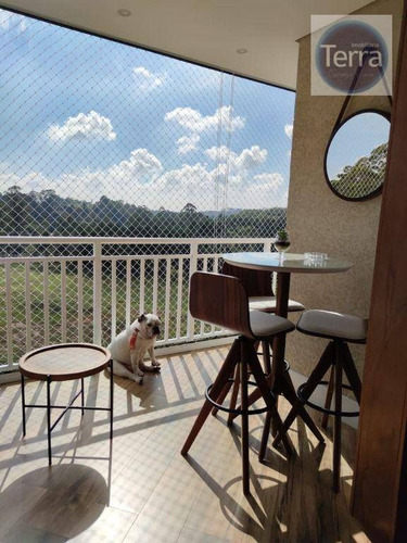 Imagem 26 de 30 de Apartamento Com 2 Dormitórios À Venda - Harmonia Florae - Granja Viana - Cotia/sp - Ap0075