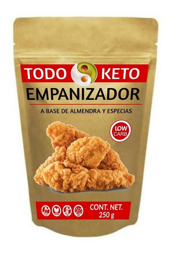 Empanizador De Almendras Y Especias Keto Low Carb Sin Gluten