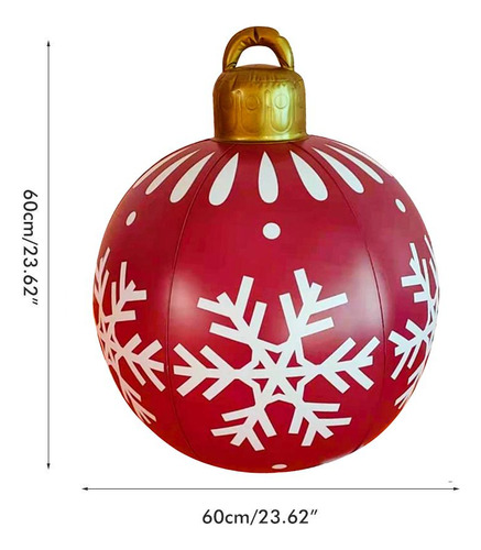 Bola Inflable De Navidad Hecha De Pvc