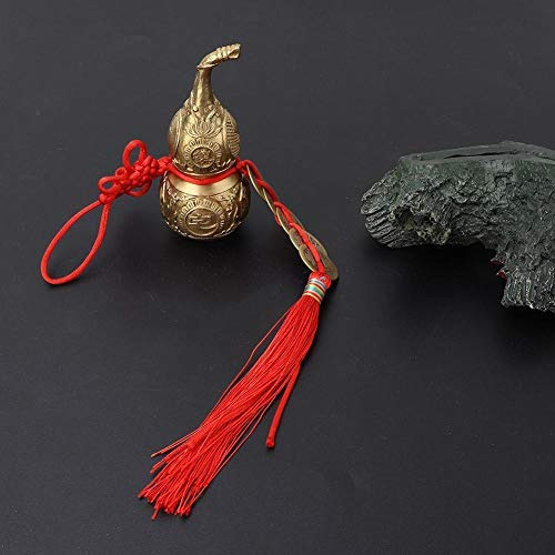 Calabaza Wu Lou Hu Lu De De Latón Feng Shui, Y Tes...