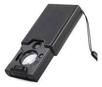Comprar Lupa De Mão Profissional 3 Leds Aumento De 30x 45x 60x