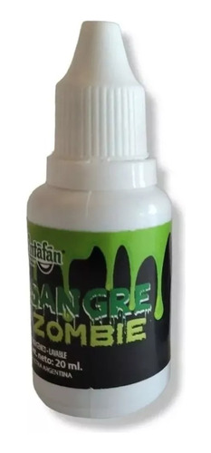 Sangre Zombie Falsa Artificial Maquillaje Halloween 20ml