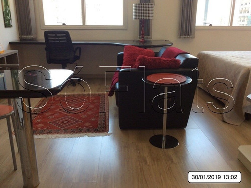 Imagem 6 de 15 de Flat Em Alphaville, Próximo Ao Centro Comercial E Alpha Shopping - Sf28835