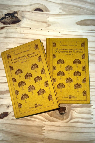 Livros O Engenhoso Fidalgo D. Quixote Da Mancha Miguel De Cervantes Volumes 1 E 2 Clássicos Abril Coleções L218