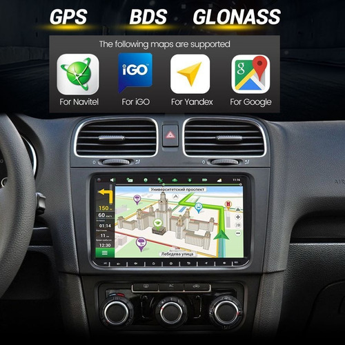 Estereo Android 11 Carplay Para Mk4 Mk5 Jetta Bora Polo 2+32