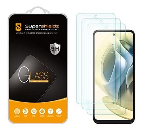(paquete De 3) Supershieldz Diseñado Para Motorola Moto G St
