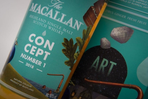 Imagen 2 de 6 de Whisky The Macallan Concept Nro 1 Single Malt 700ml Estuche