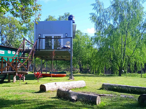 Imagen 2 de 19 de Cabaña Casa Delta A 5 Min De Tigre Única Y Privada Leer!!