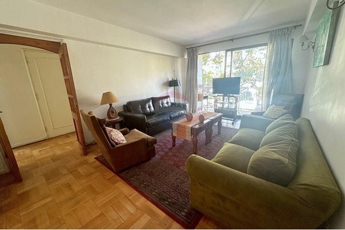 Clásico Depto Amoblado En Arriendo, 4 D 3 B