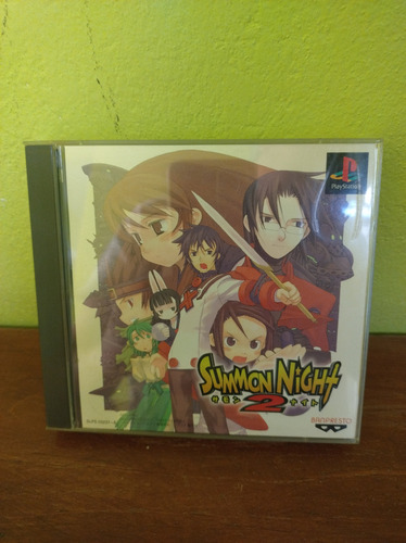 Juego Ps1 Summon Night 2 (Usado)
