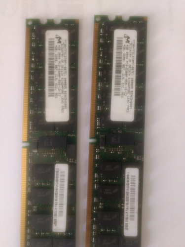 Imagem 1 de 1 de Memória 16gb (4x 4gb) Country 4gb 2rx4 Pc2 5300p Servidores