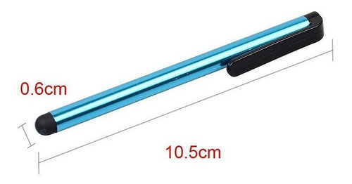 Imagen 7 de 7 de Lapiz Tactil Spen Aluminio Compatible Con Celulares Tablets