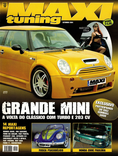 Maxi Tuning Nº17 Mini Turbo Fusca Civic Saveiro Ford F1 1952