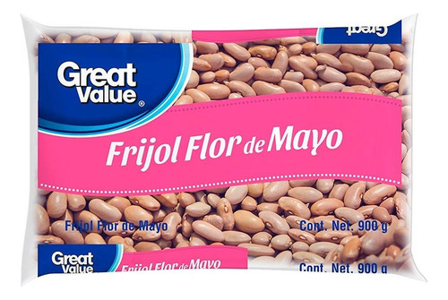 Frijol Flor De Mayo Great Value 900 G