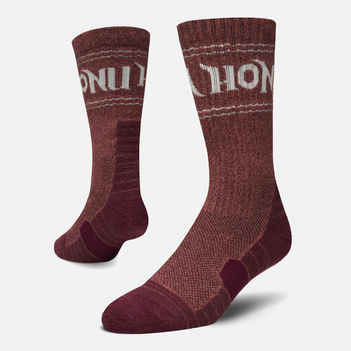 Calcetines Mujer Sendero Burdeo Haka Honu I25