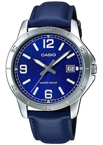 Reloj Casio Caballero Azul Mtp-v004l-2budf